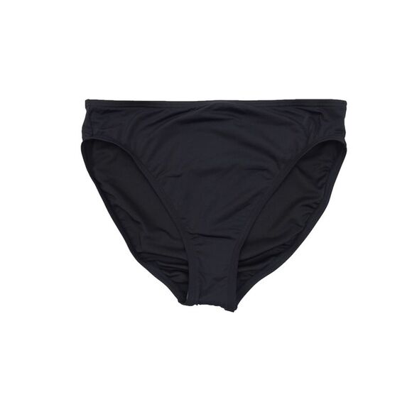 MICHAEL Michael Kors Women's High-Leg Swim Bottom Separates Swimsuit (L, Black) - Picture 1 of 3